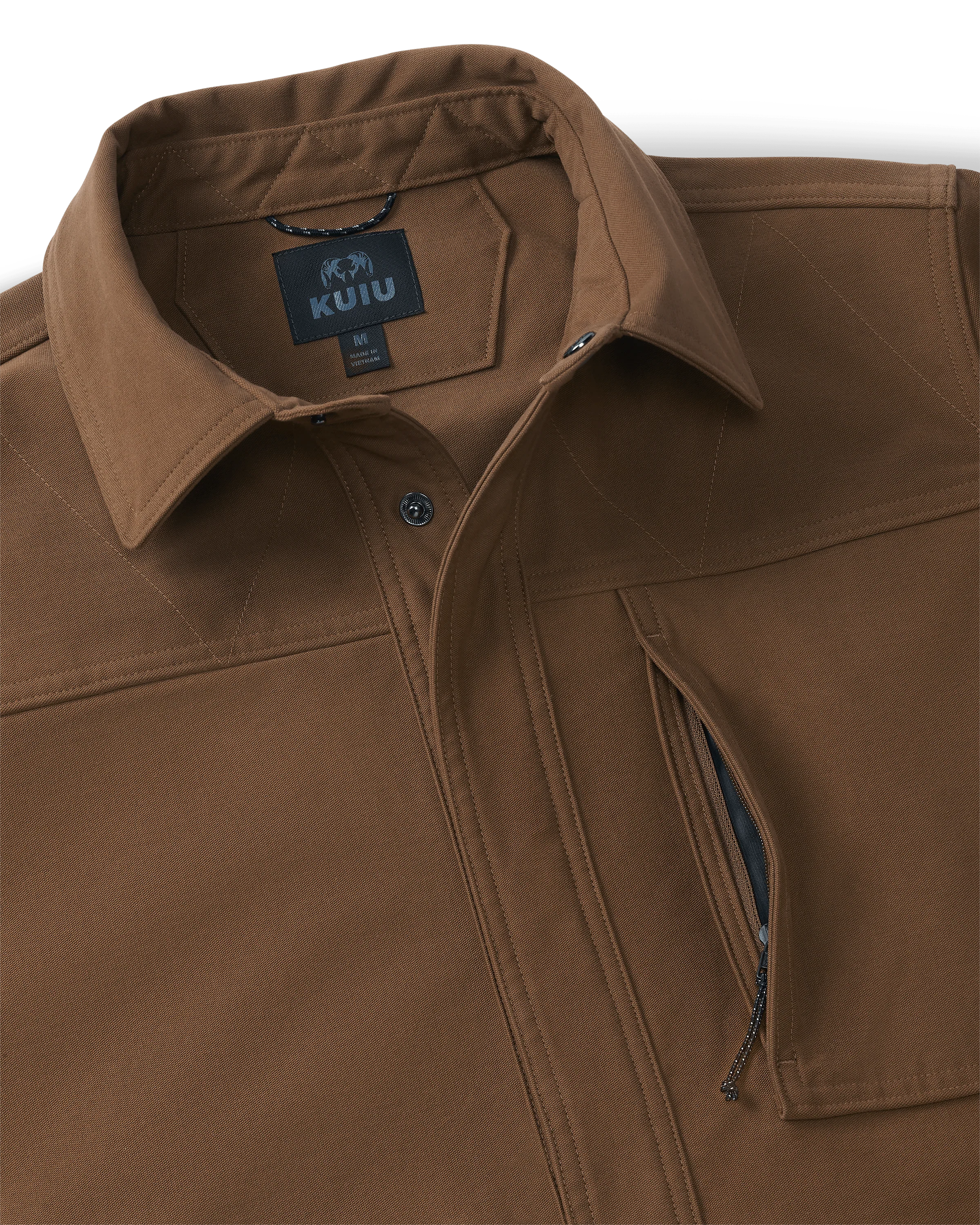 Outlet Brawley Canvas Jacket | Saddle - Image 3