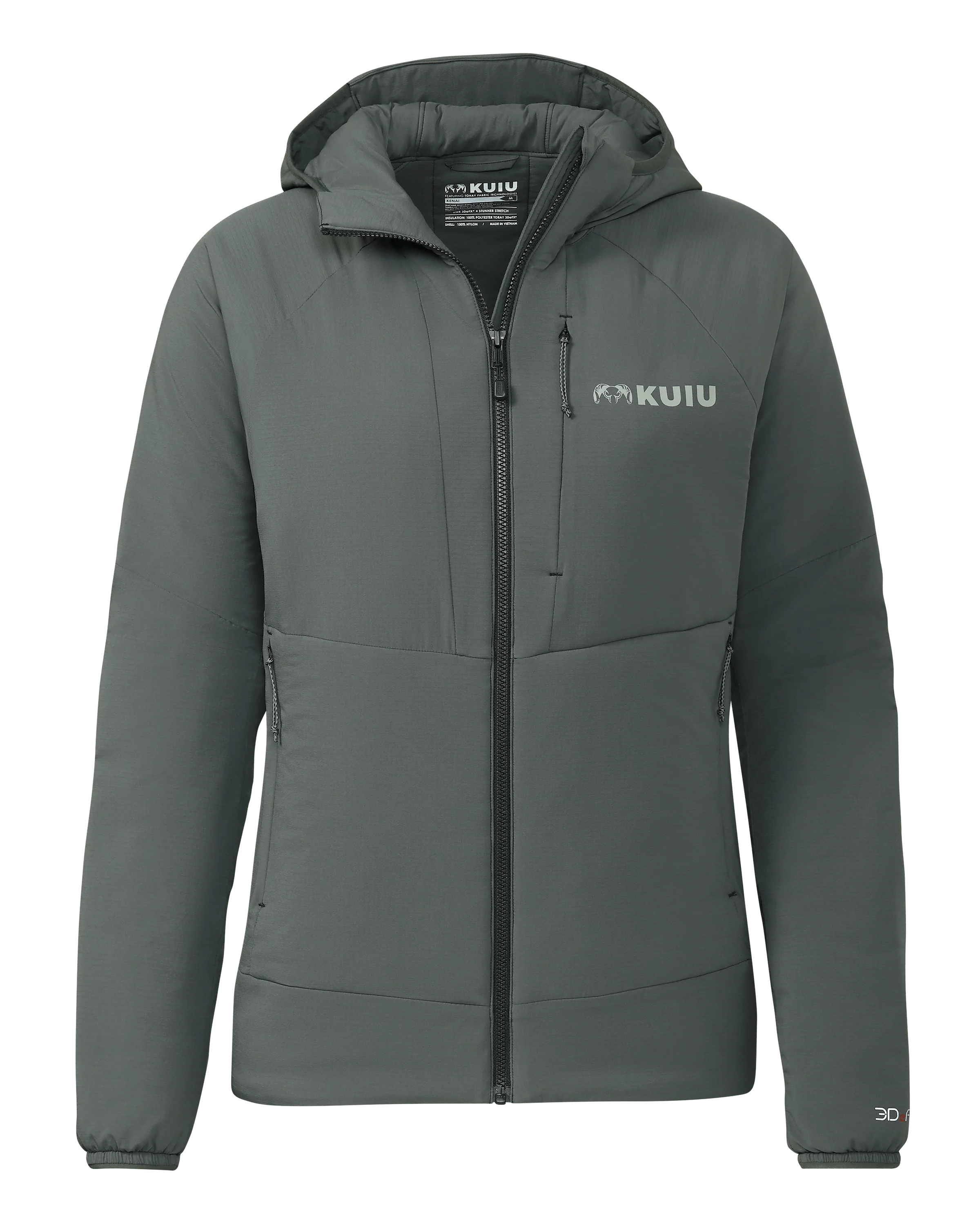 Outlet Women's Kenai Hooded Jacket | Gunmetal