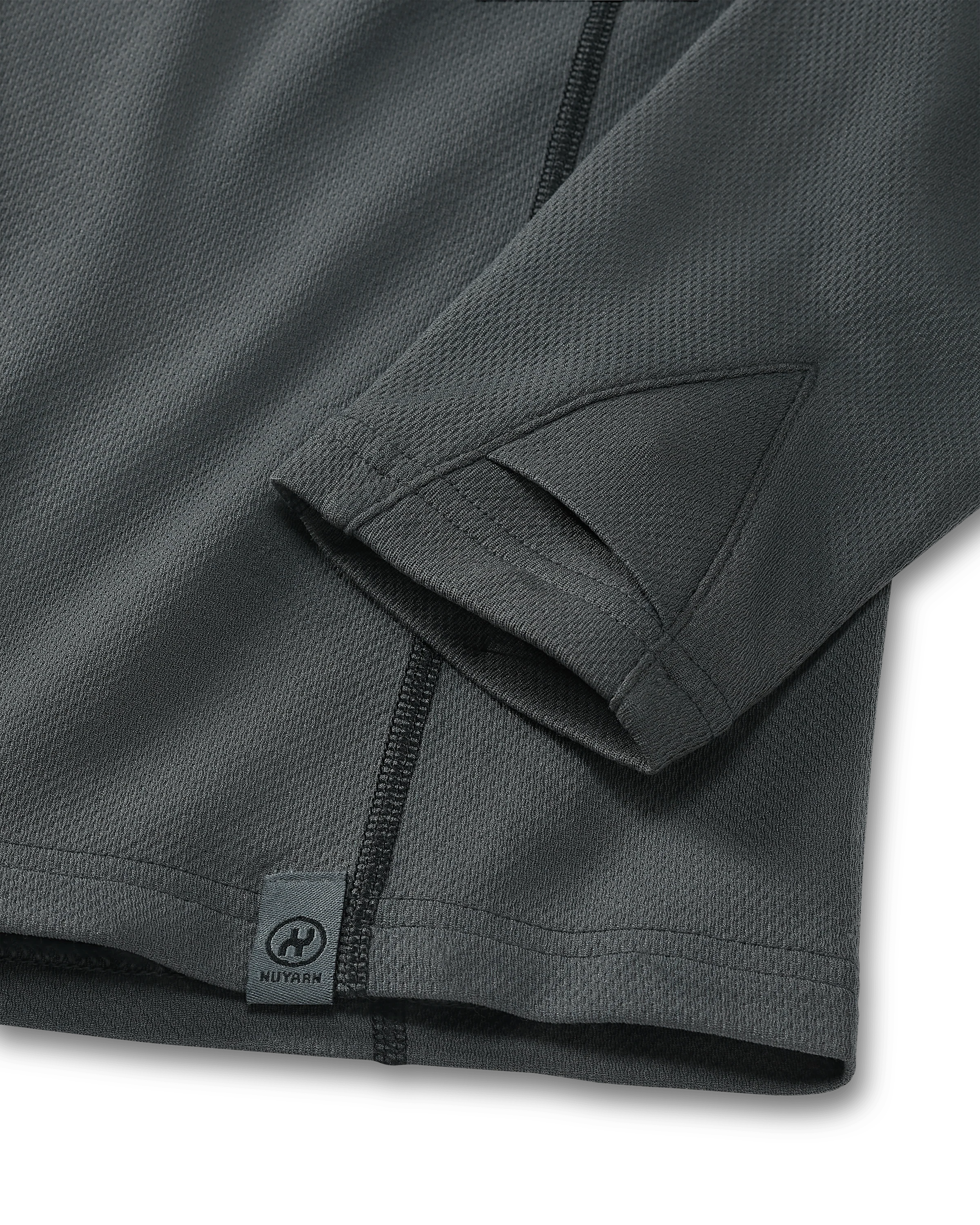PRO Merino 200 Zip-T Hoodie | Gunmetal - Image 3