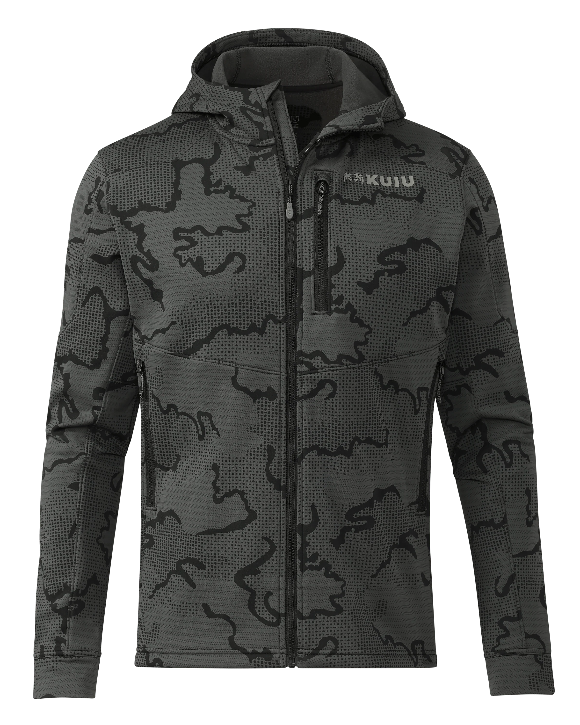 Ridgepoint Fleece Hoodie | Black Tonal