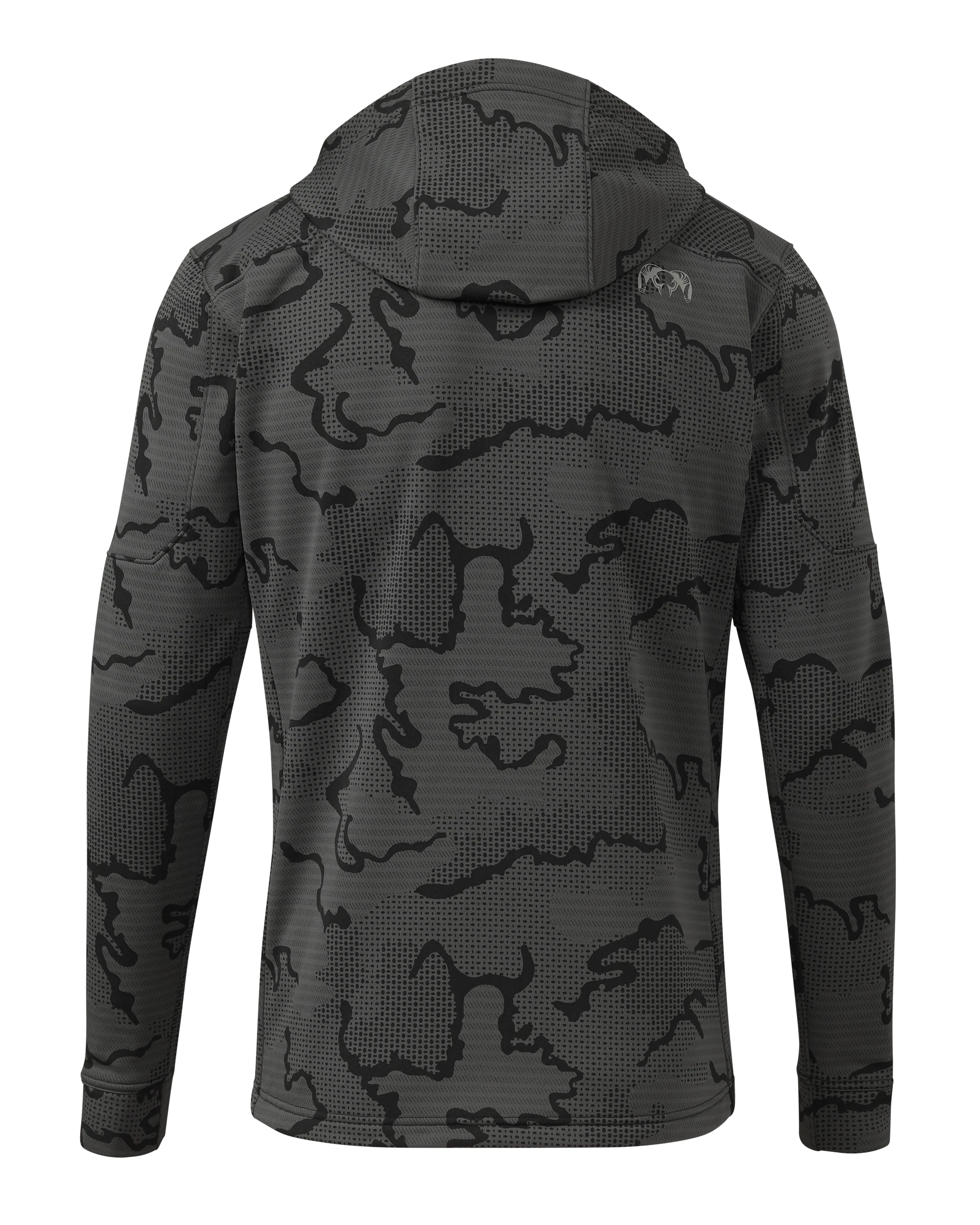 Ridgepoint Fleece Hoodie | Black Tonal - Image 2