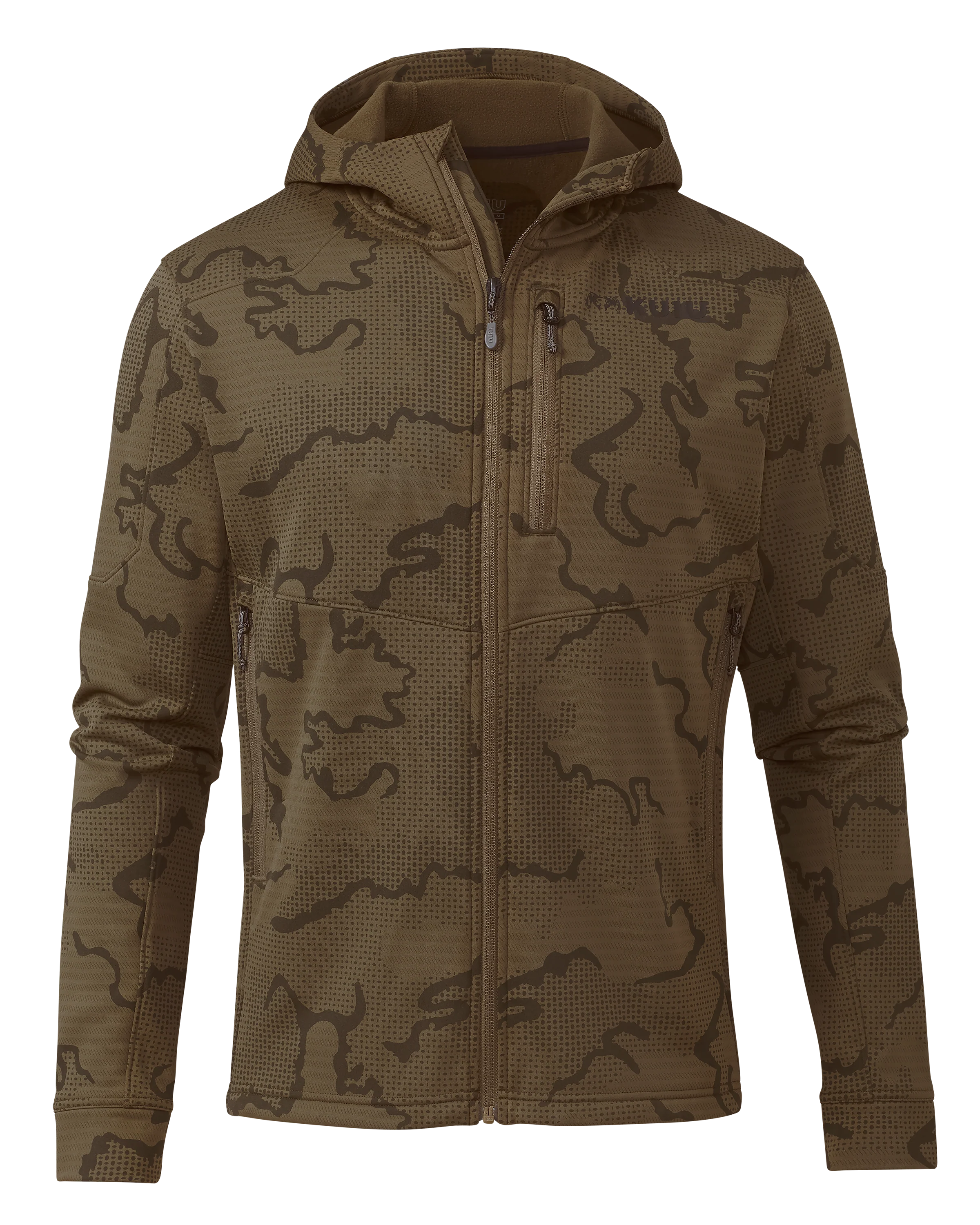 Ridgepoint Fleece Hoodie | Coyote Brown Tonal