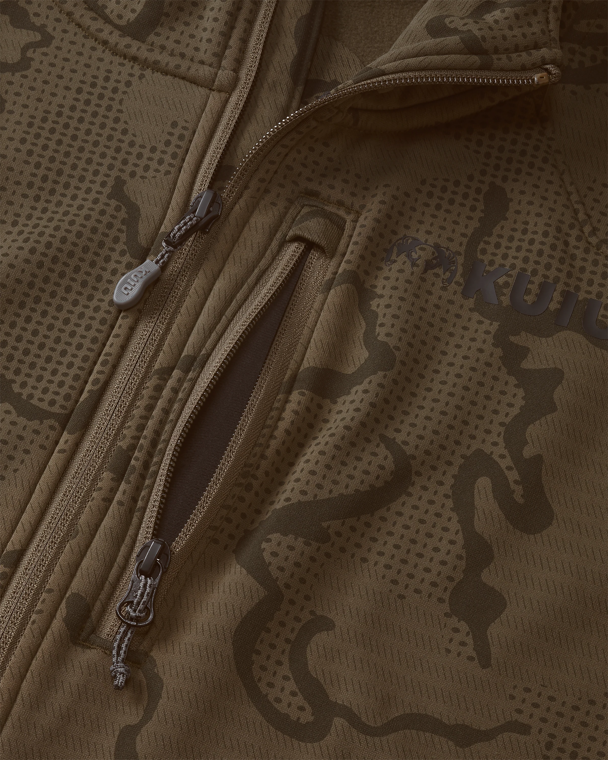 Ridgepoint Fleece Hoodie | Coyote Brown Tonal - Image 3