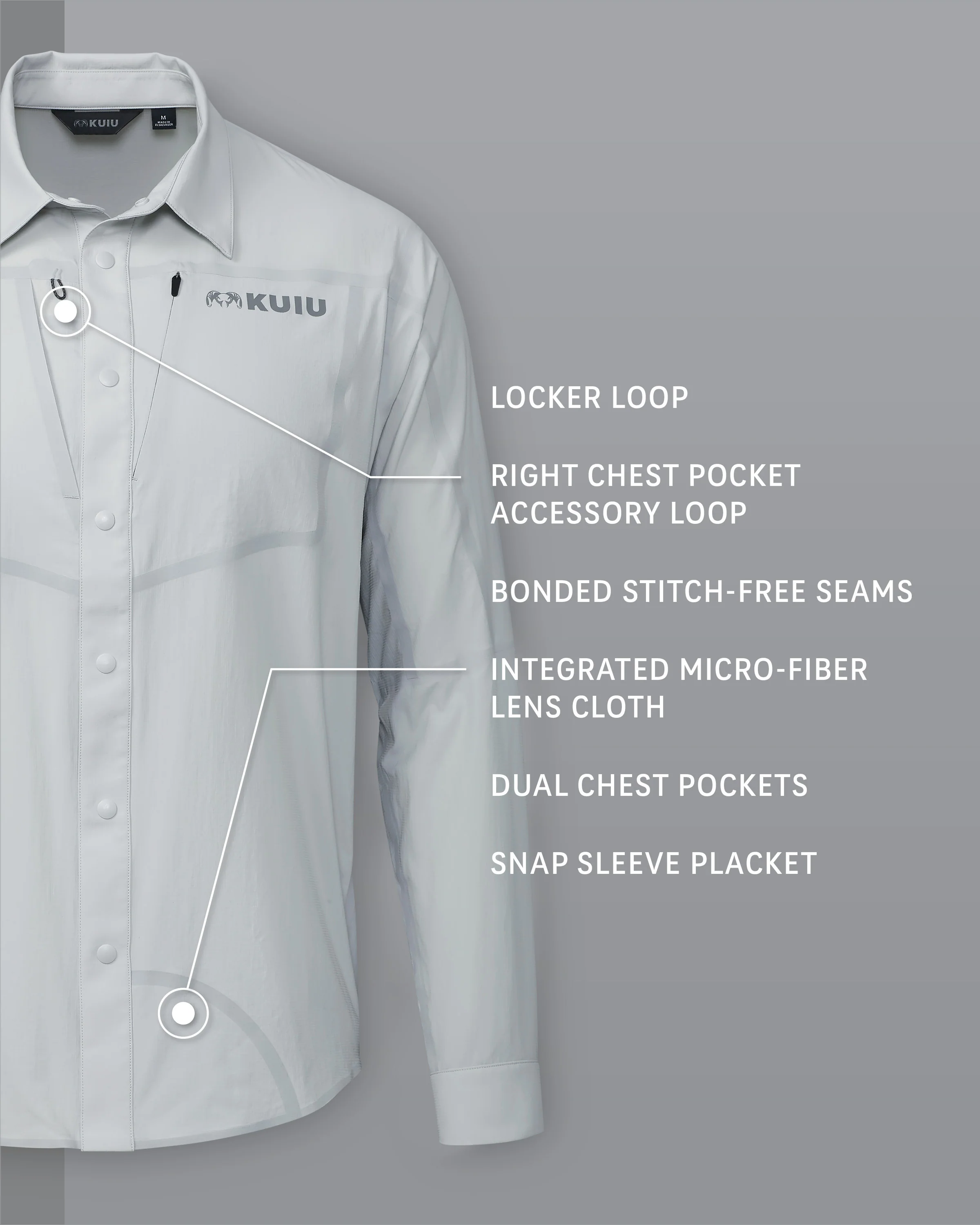 Salton LS Shirt | Lunar - Image 2