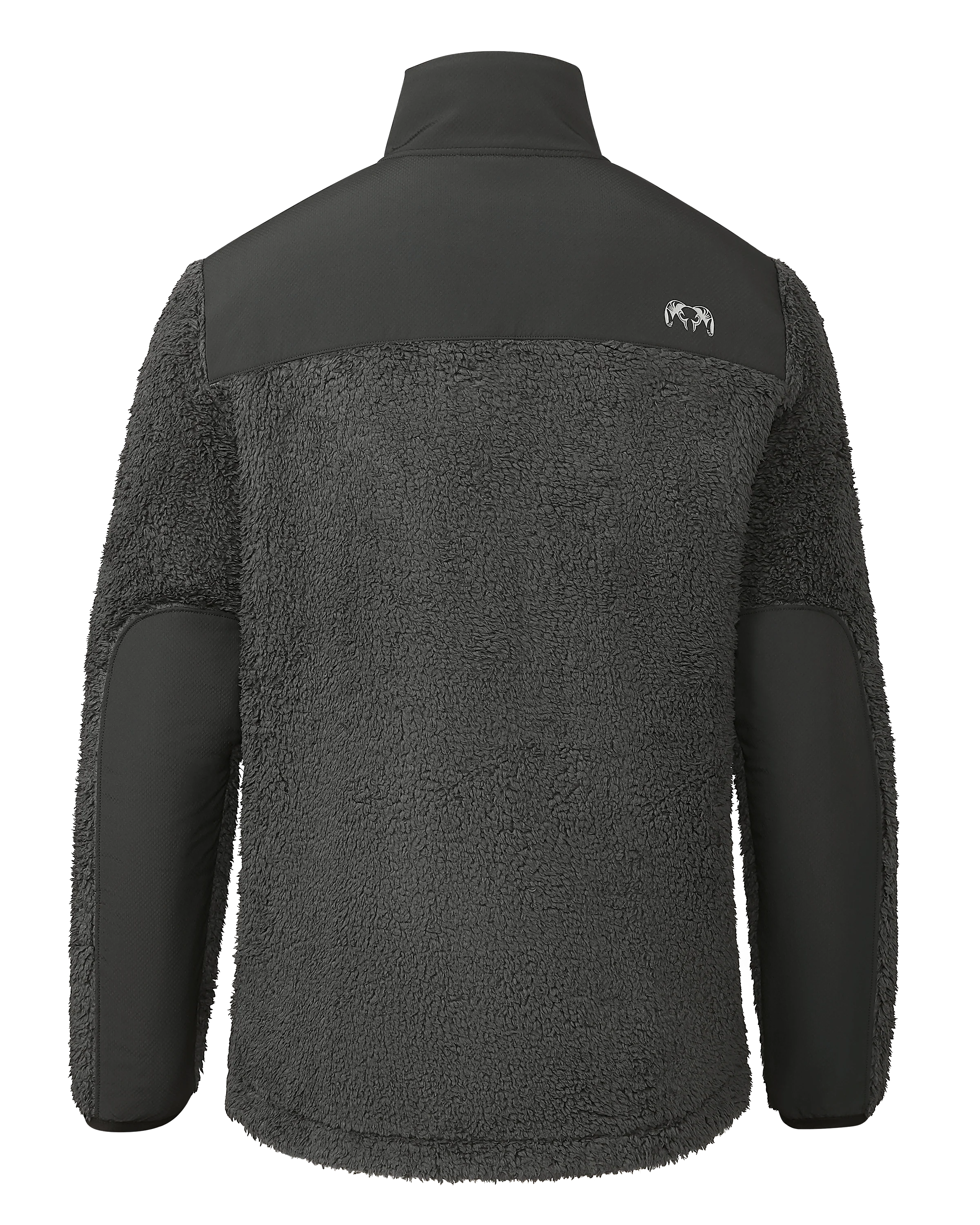 Sherpa Fleece Zip Pullover | Asphalt - Image 2