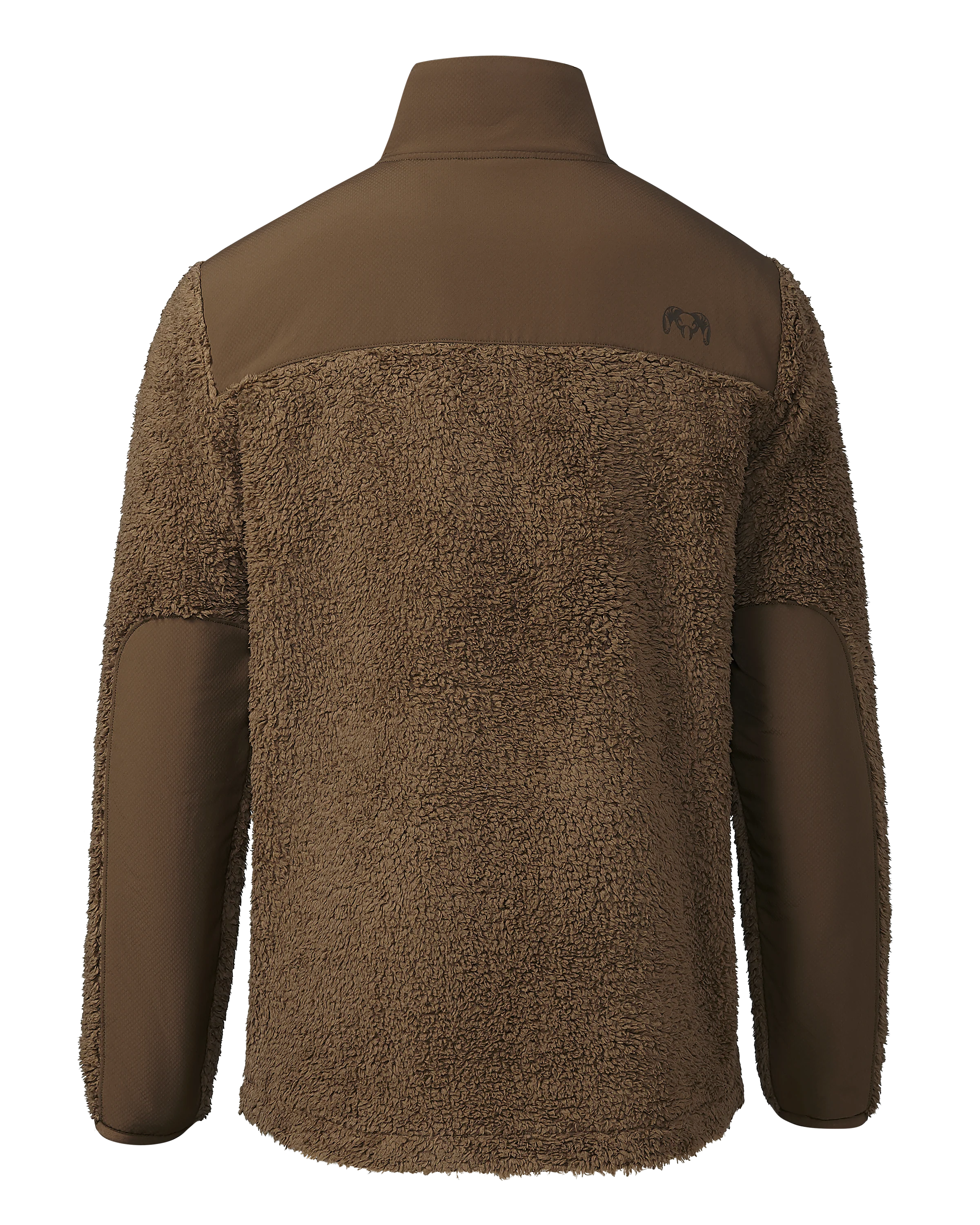 Sherpa Fleece Zip Pullover | Grizzly - Image 2
