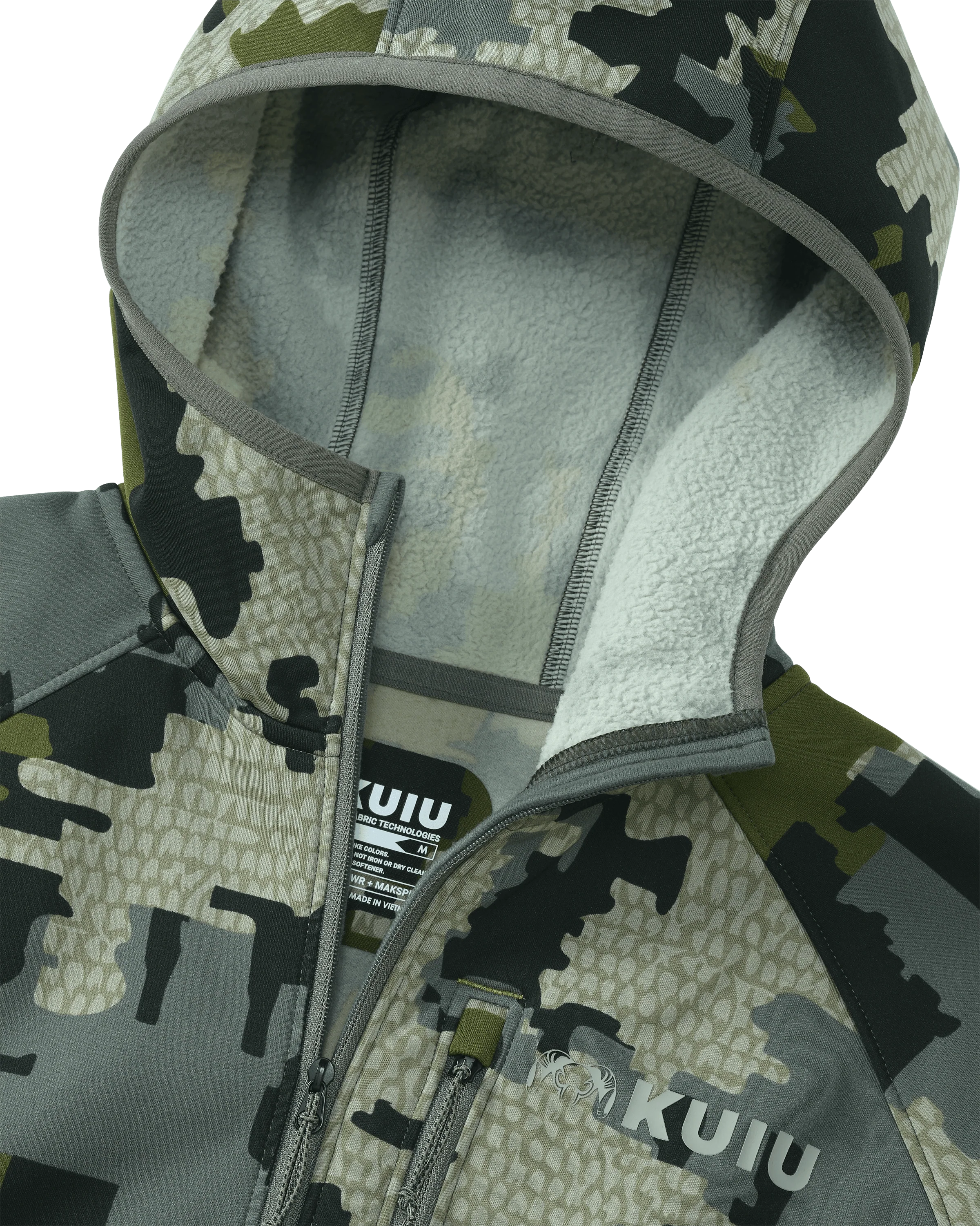 StrongFleece 235 Zip-T Hoodie | Verde - Image 3