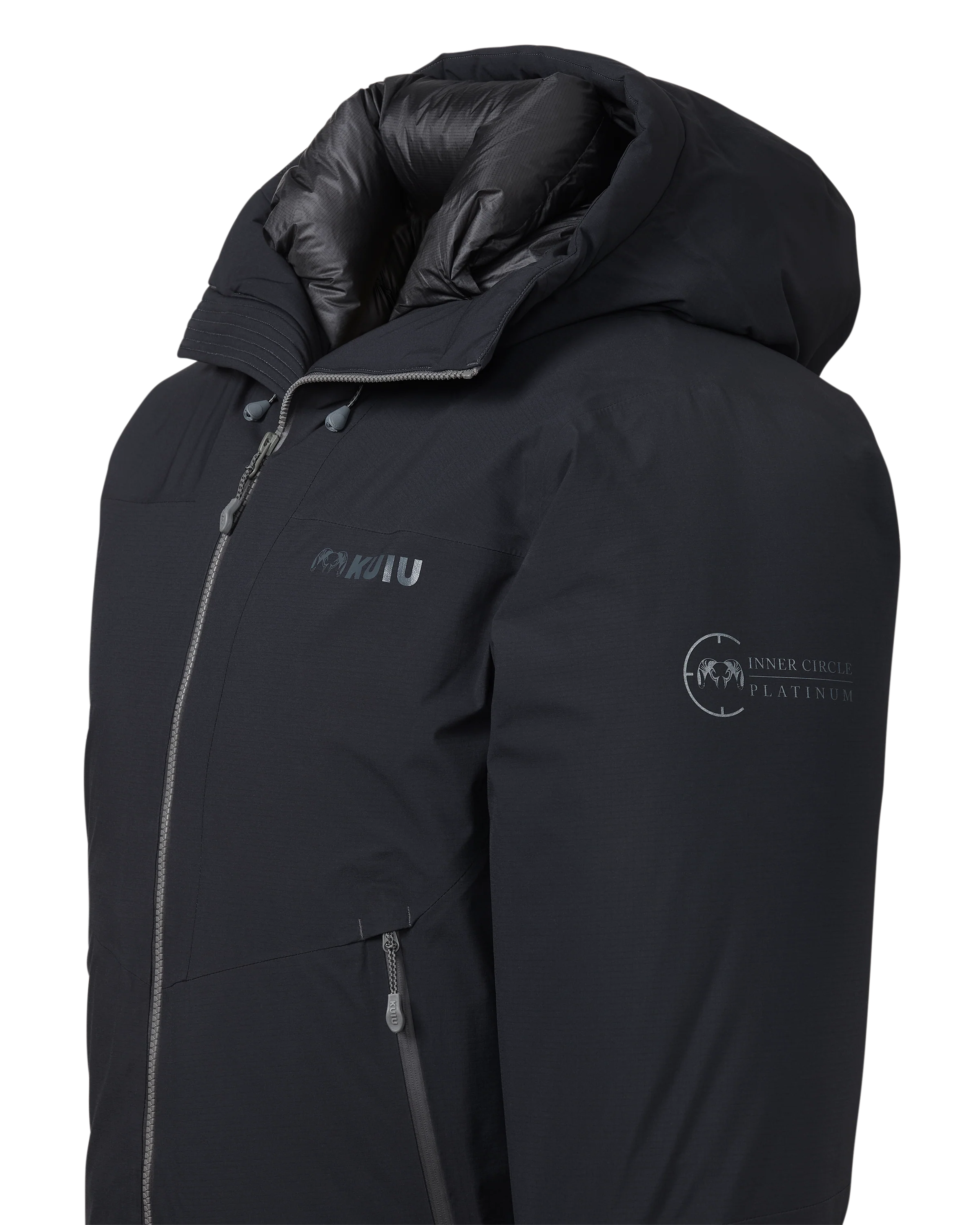 Super Down Burner Parka - Inner Circle Platinum Special Edition | Black - Image 2