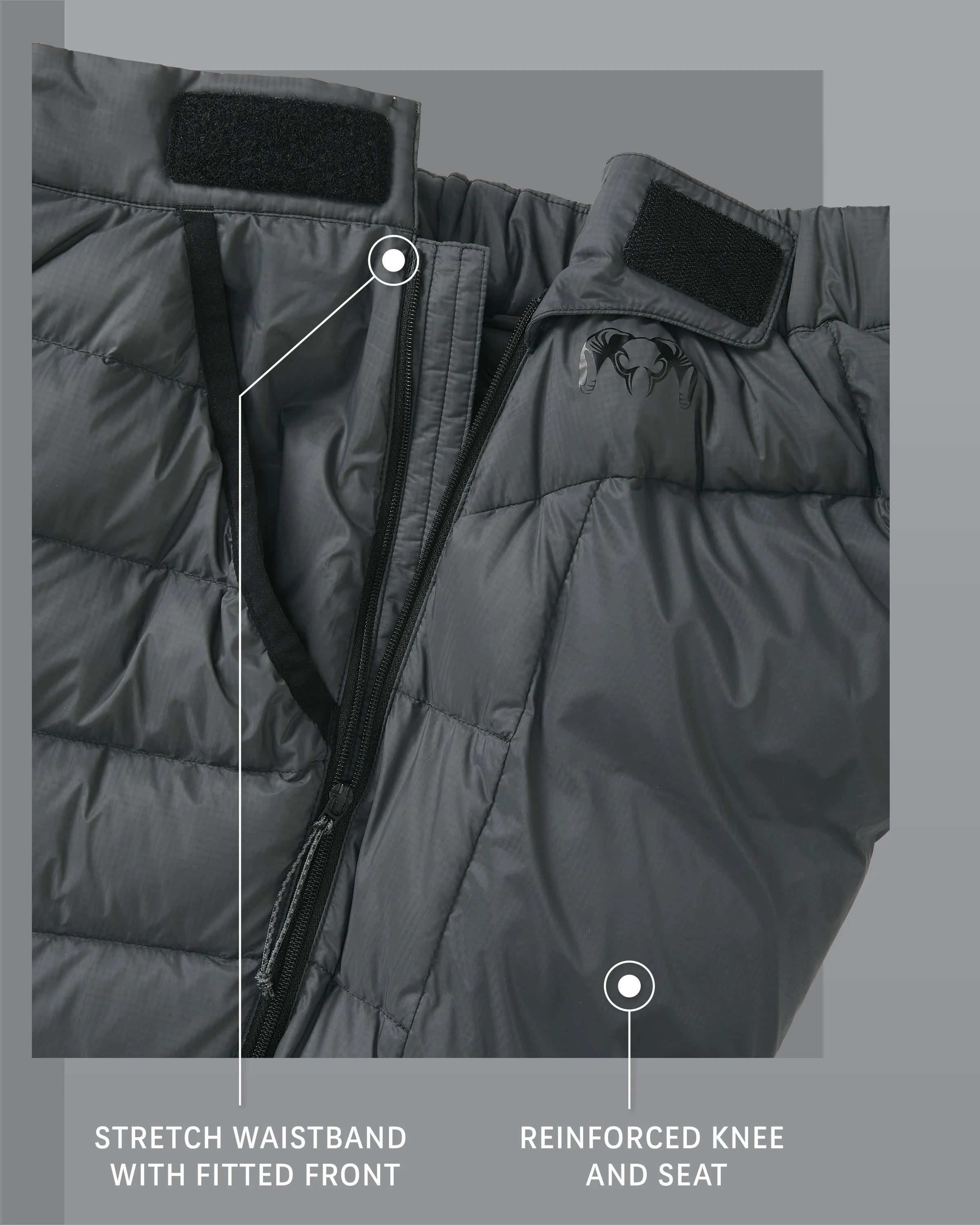 Super Down LT Pant | Gunmetal - Image 3