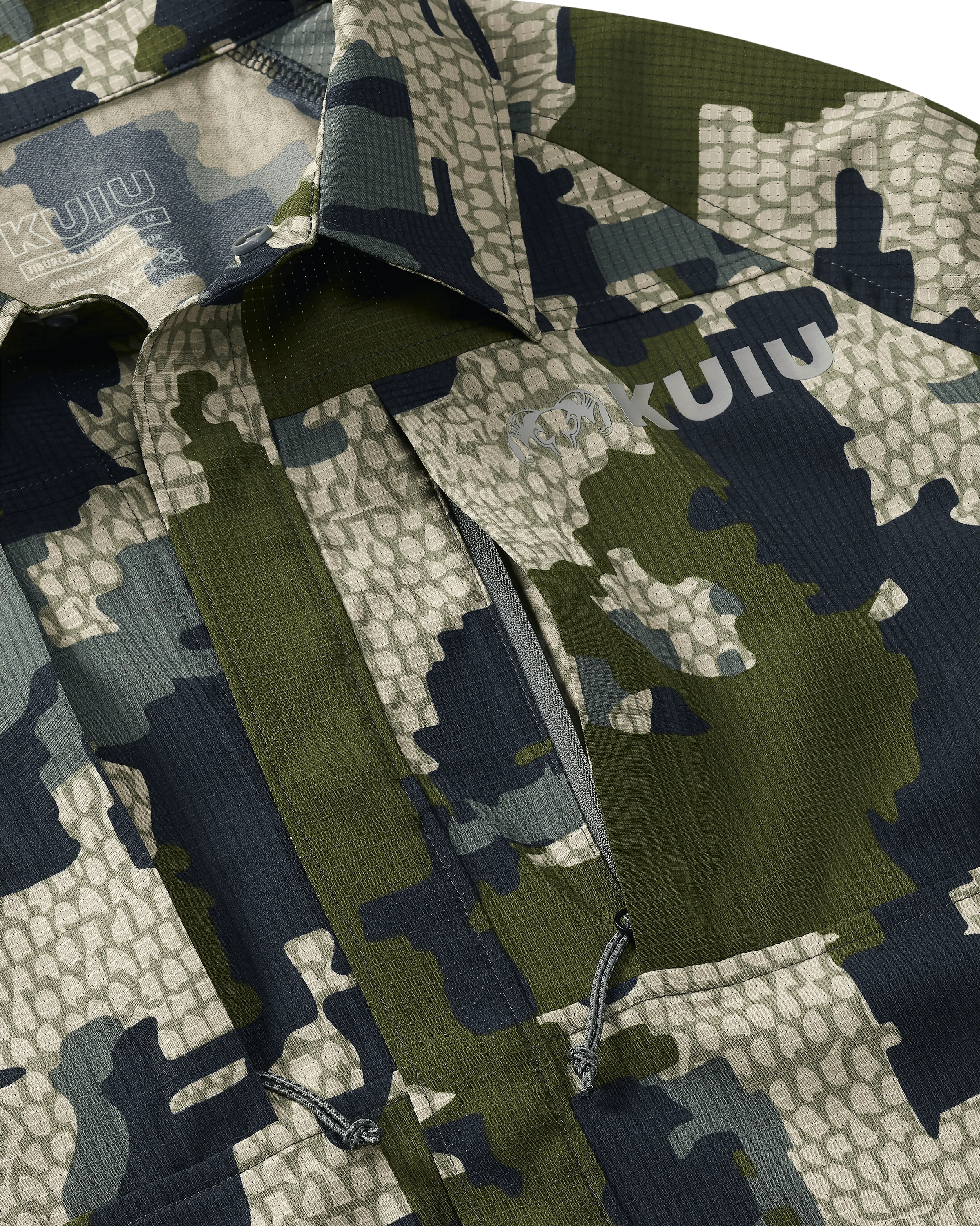 Tiburon Hybrid Snap Shirt | Verde - Image 3