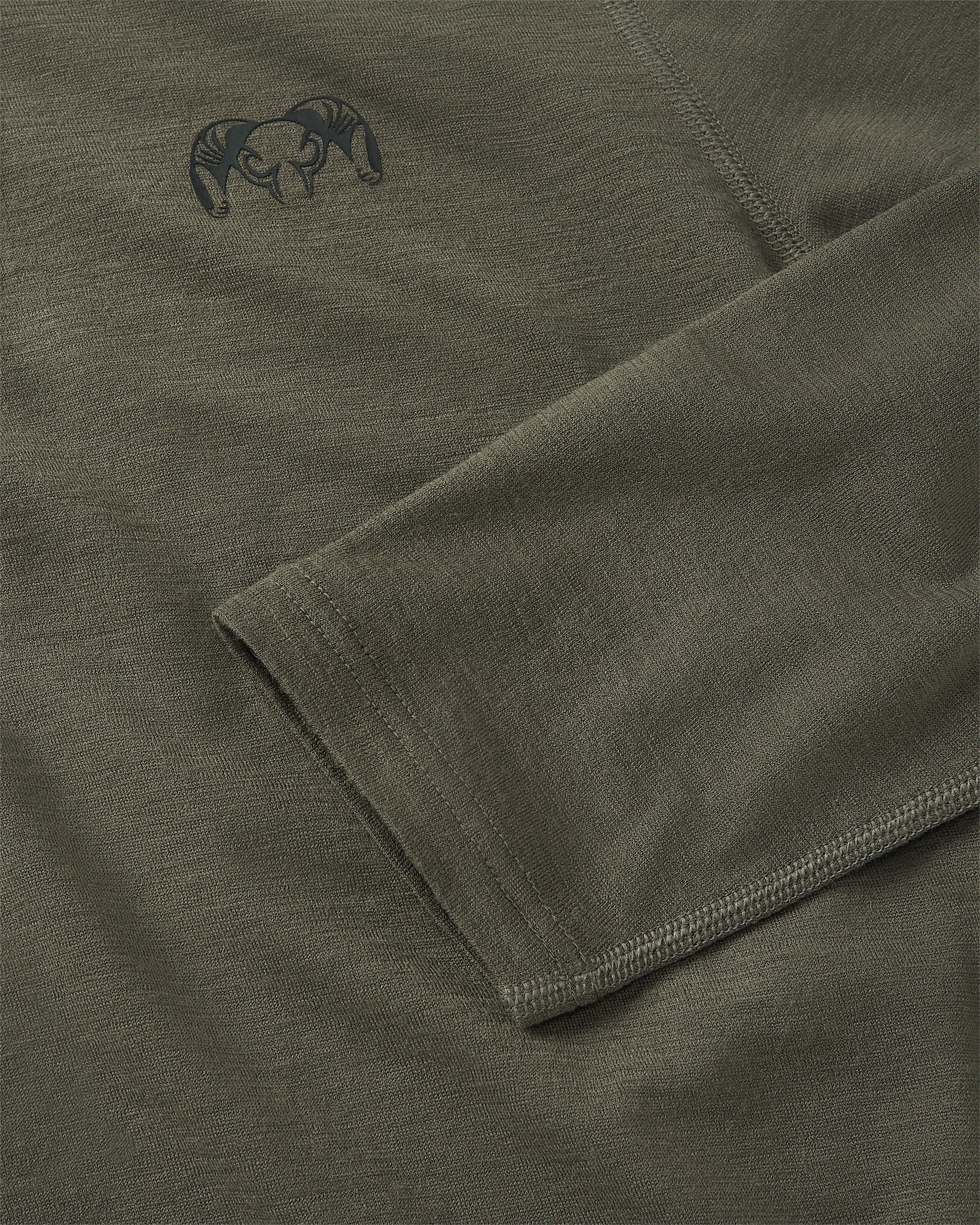 ULTRA Merino 120 LT LS Hoodie | Ash - Image 3
