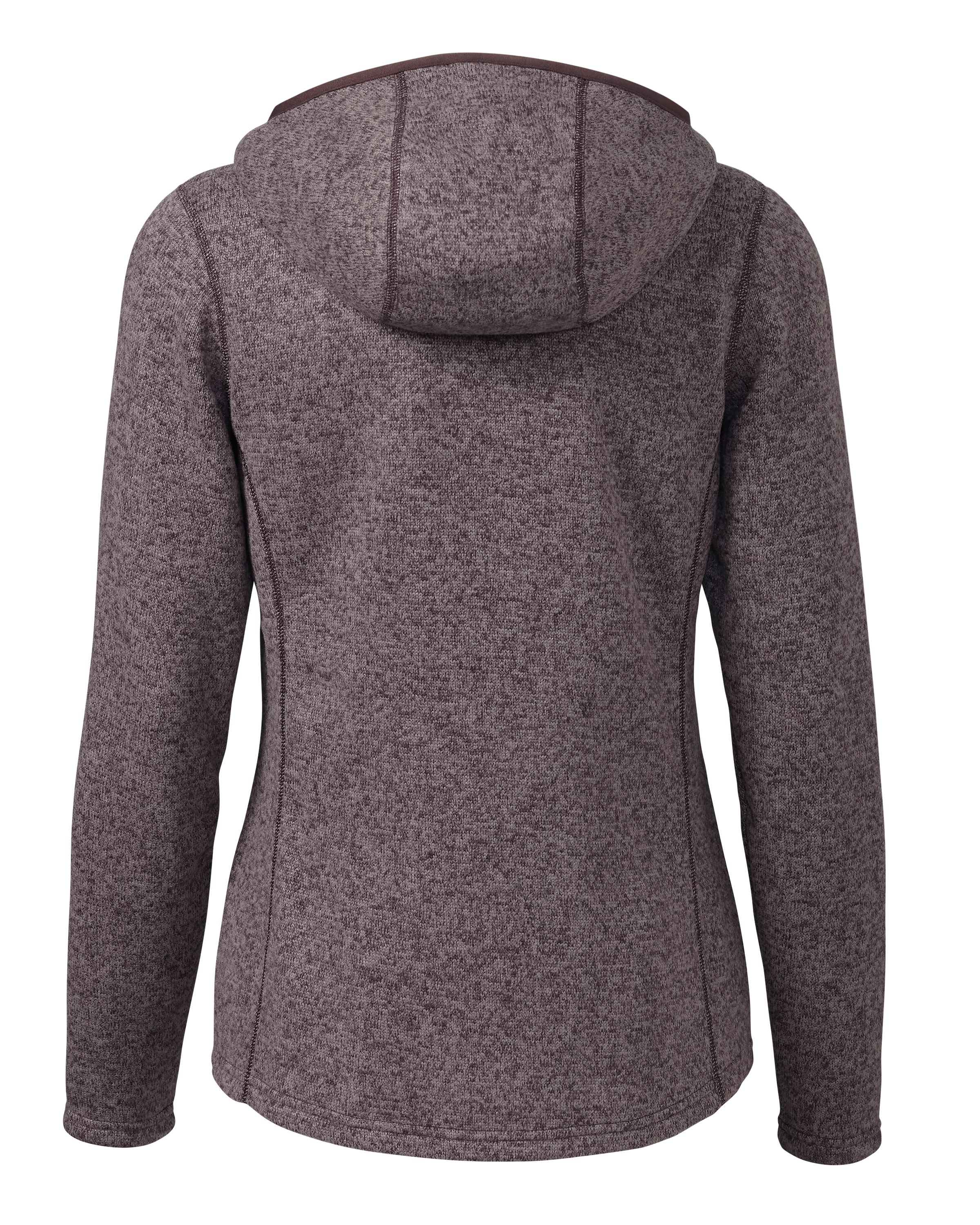 Women's Base Camp Hooded Sweater | Dusk Heather - Image 2