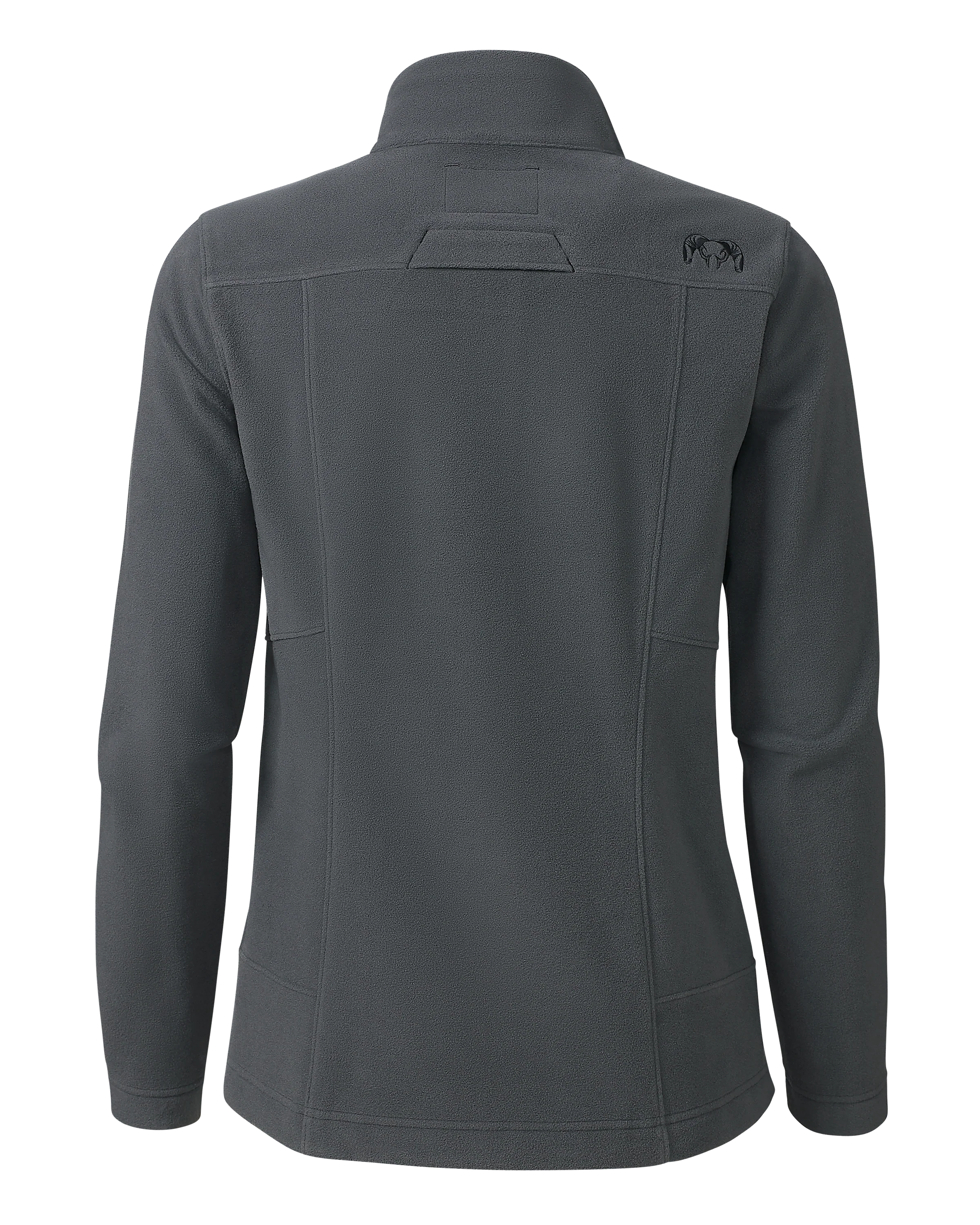 Women's Border Fleece Full Zip | Gunmetal - Image 2