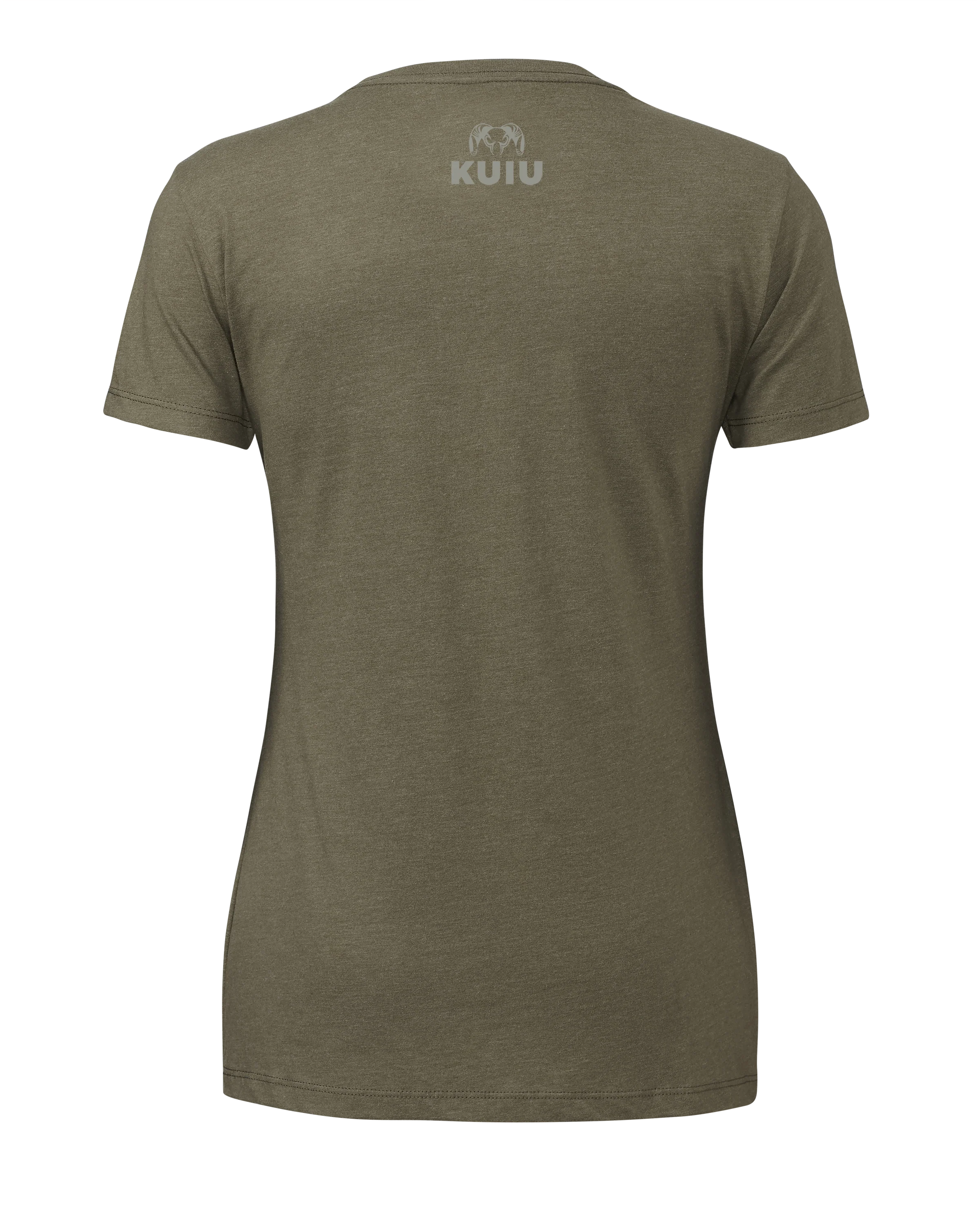 Women's Here to Hunt Gritstone T-Shirt | Military Green - Image 2
