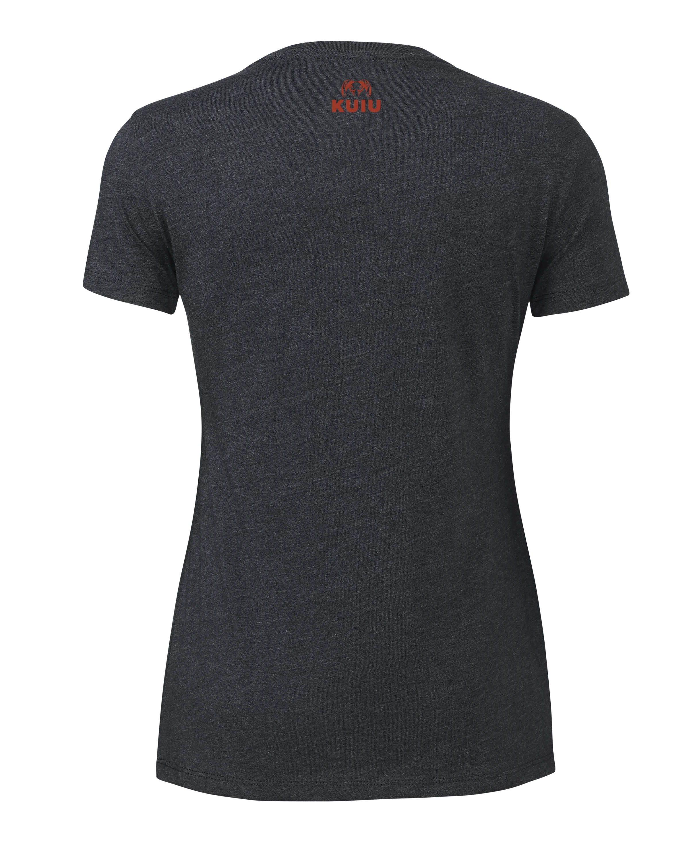 Women's Solid Patriotic Ram T-Shirt | Charcoal - Image 2