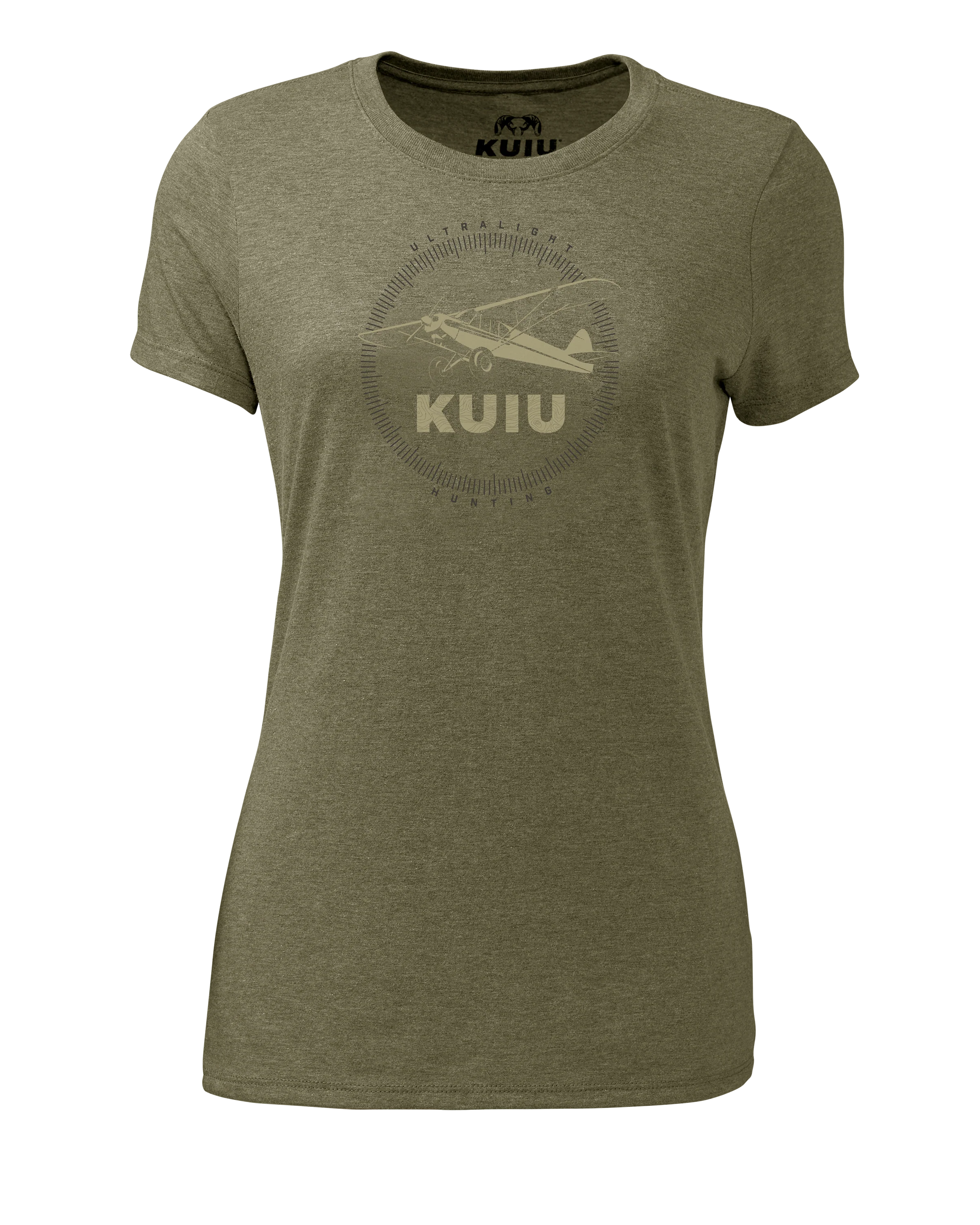 Women's Super Cub Logo T-Shirt | Military Green