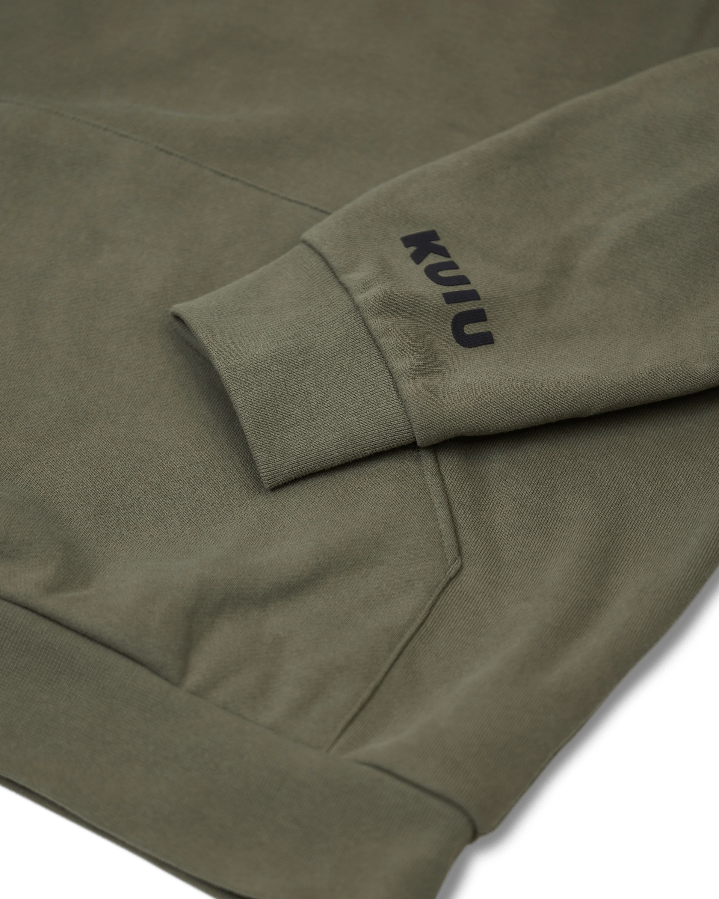 Workgrade Heavyweight Hoodie | Olive - Image 3
