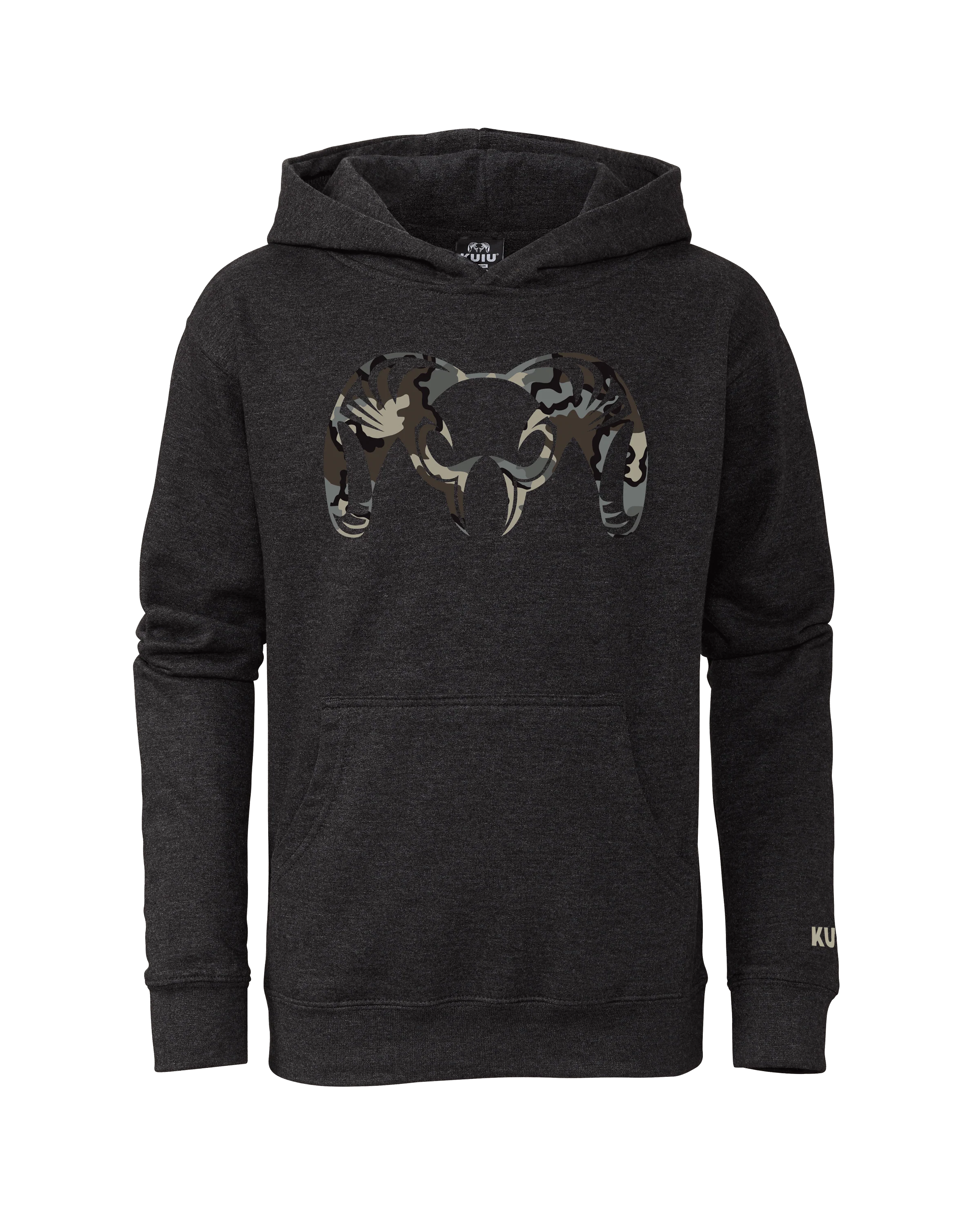 Youth Camo Big Ram Hoodie | Vias