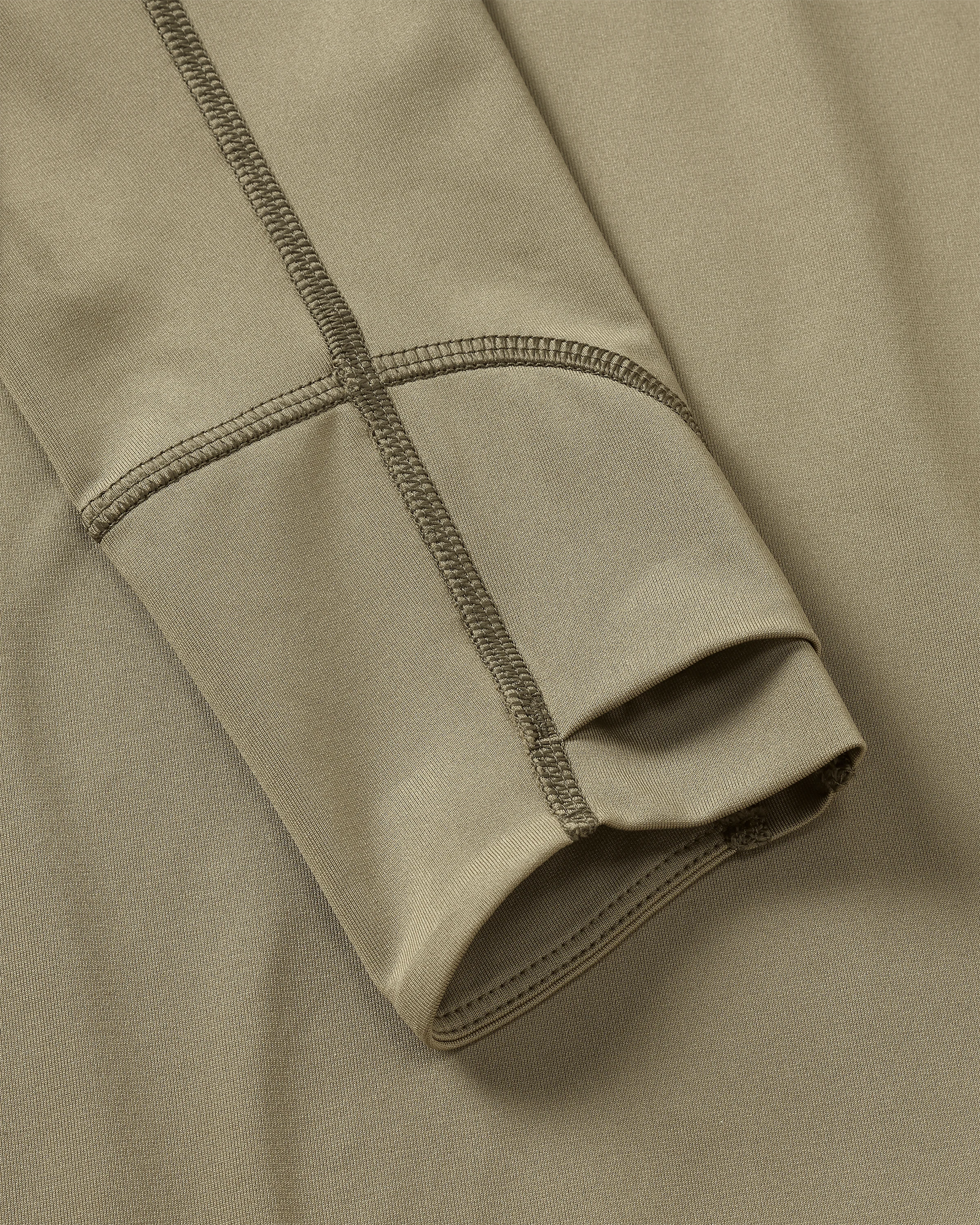 Youth Gila LS Hoodie | Khaki - Image 4