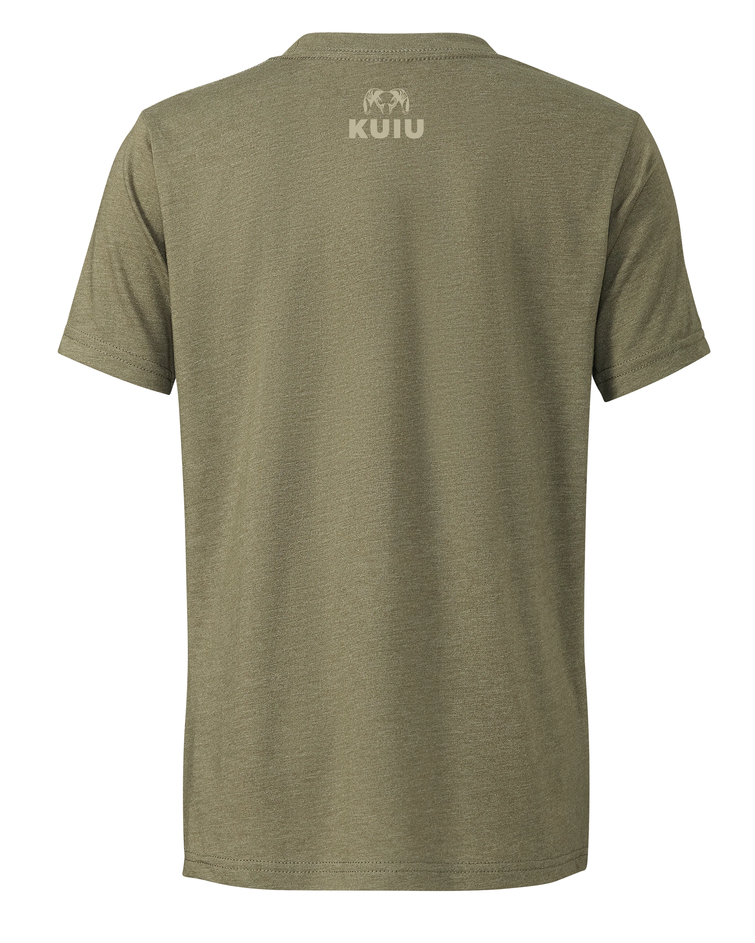 Youth Here to Hunt Gritstone T-Shirt | Military Green - Image 2