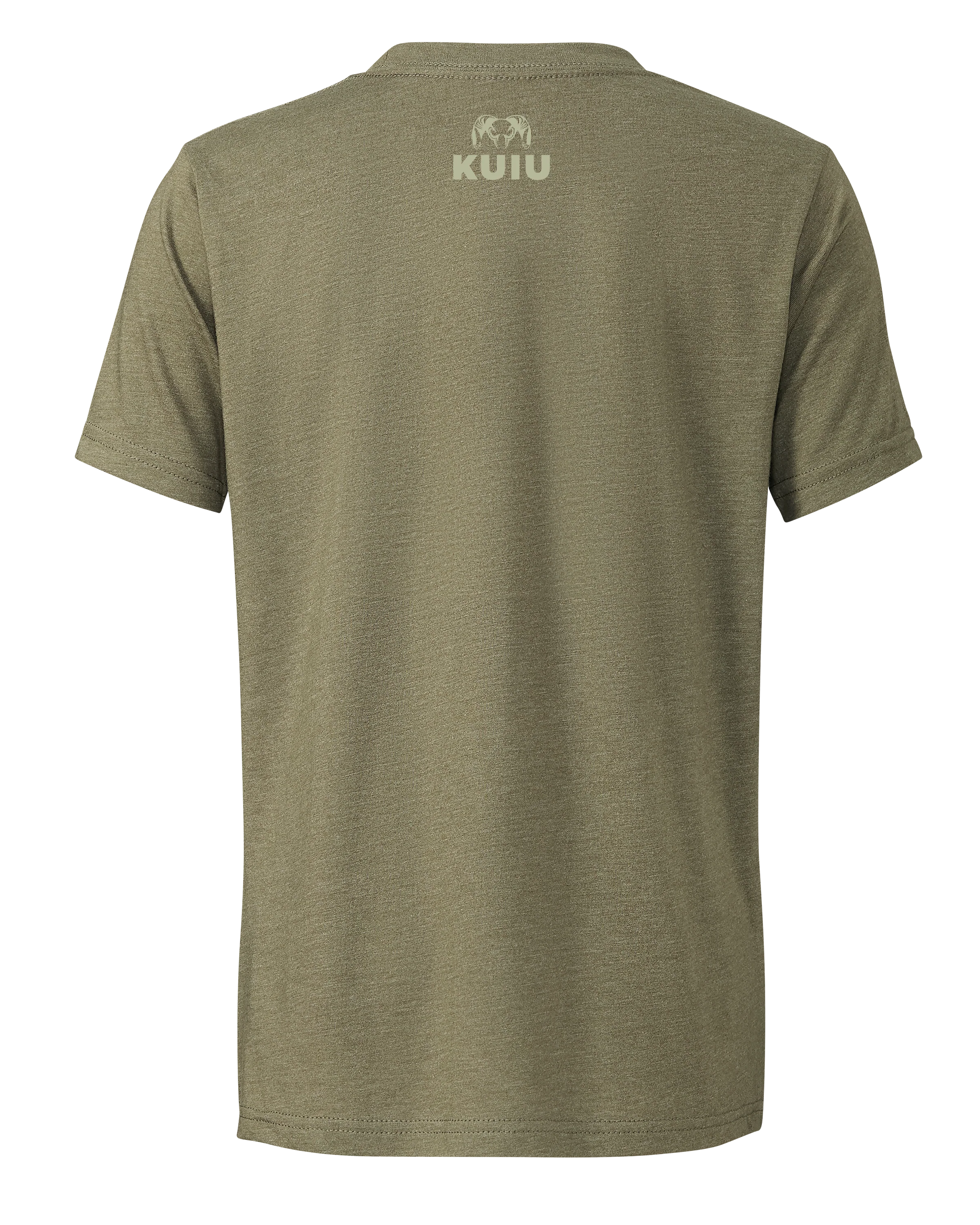 Youth Here to Hunt Logo T-Shirt | Military Green - Image 2